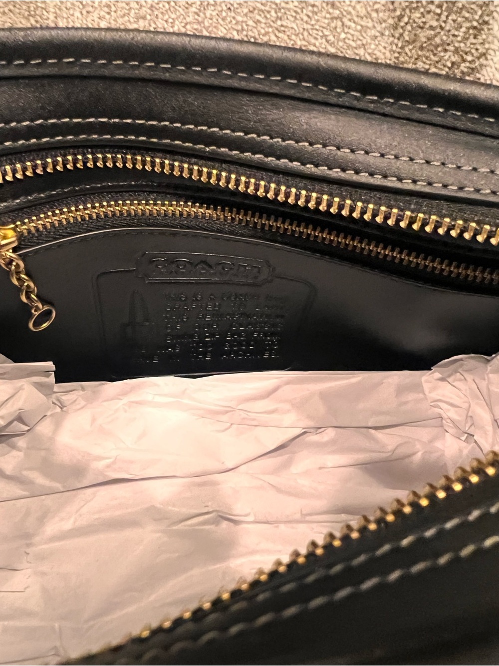 COACH Swing Zip Shoulder Bag - Picture 9 of 11